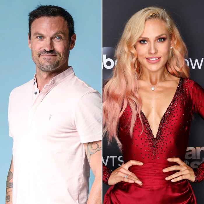 Brian Austin Green Sharna Burgess Go Instagram Official Sweet Kissing Pic