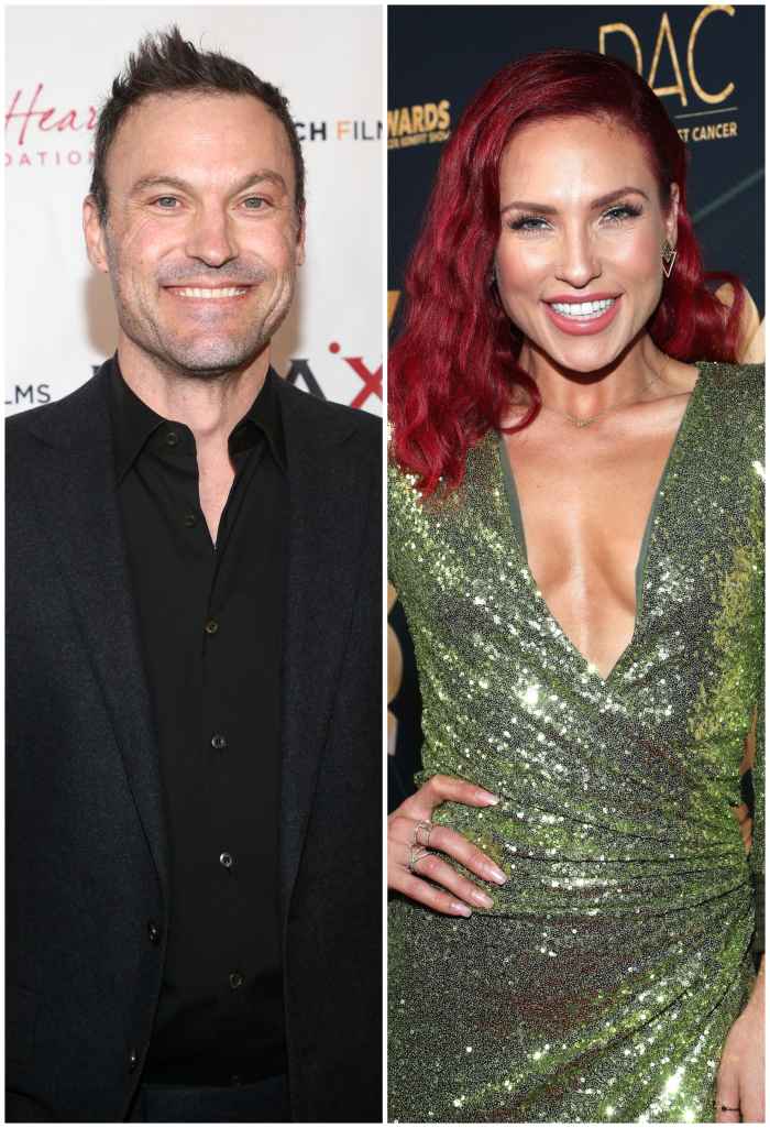 Brian Austin Green Says New Flame Sharna Burgess Is 'Caring, Passionate and Fun'