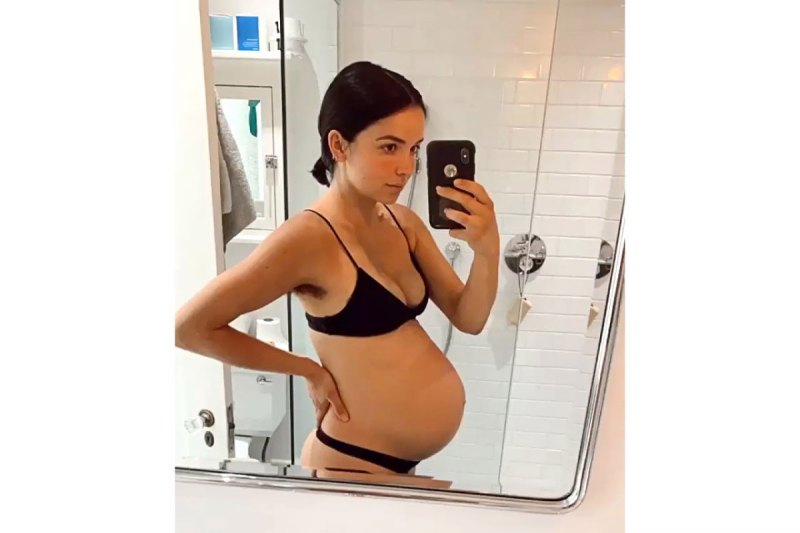 Celeb Moms Showing Bare Bumps in Lingerie: Pregnancy Pics