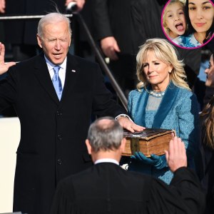 Celeb Parents Watch Joe Biden’s Inauguration With Children