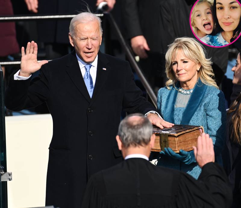 Celeb Parents Watch Joe Biden’s Inauguration With Children