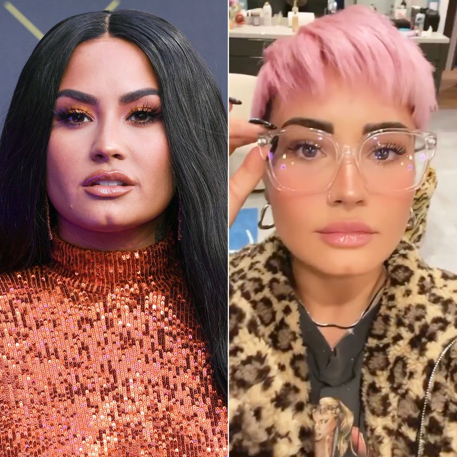 Celebrity Hair Changes In 2021 Haircuts Color Extensions