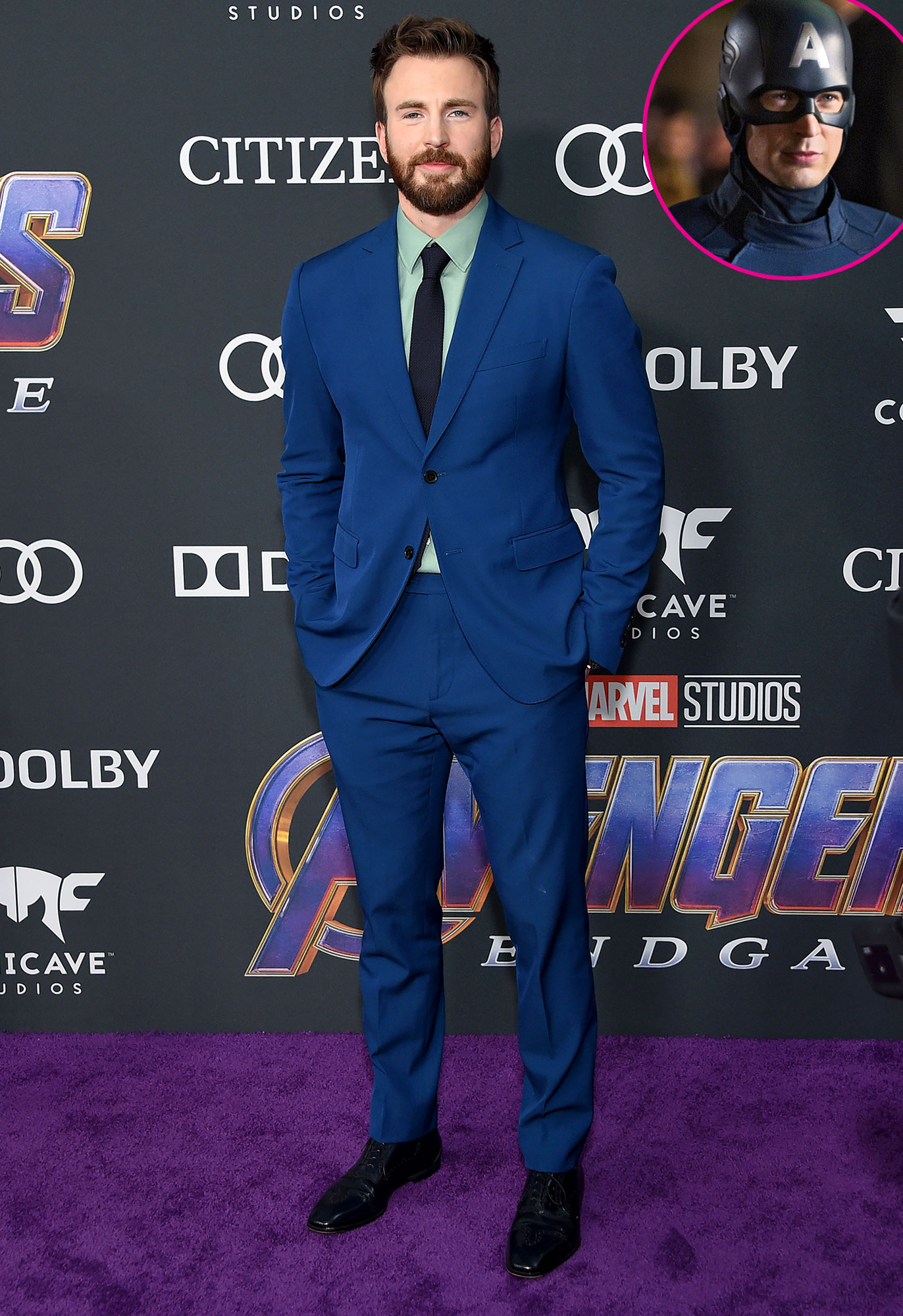 Chris Evans Responds to Claims Hes in Talks to Reprise Captain America Role