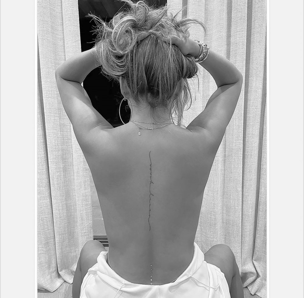 You&rsquo;ll Never Guess the Meaning Behind Chrissy Teigen's Sexy Spine Tattoo