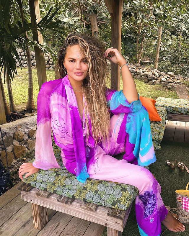 Chrissy Teigen Takes Up Horse Riding at Her Therapist's Suggestion and It Doesn't Go Smoothly