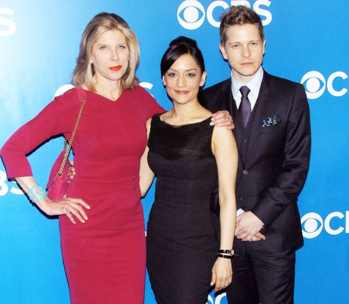 Christine Baranski Archie Panjabi and Matt Czuchry at the CBS Upfront Presentation in 2012 Matt Czurchy Still Keeps In Touch With The Good Wife Costar Archie Panjabi