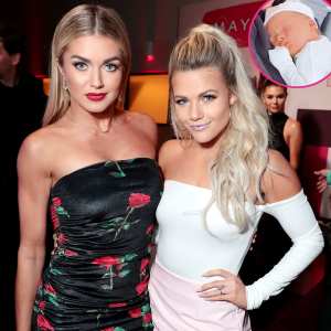 DWTS Lindsay Arnold Meets Witney Carson 1-Week-Old Son Leo