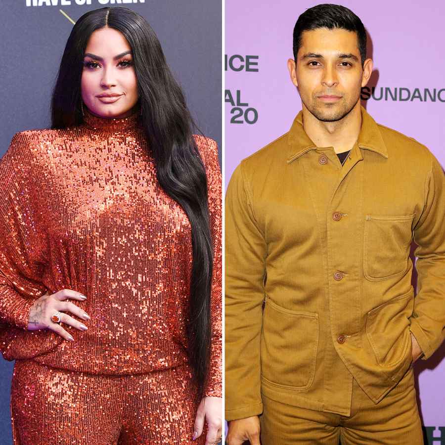 Demi Lovato Wilmer Valderrama Reunite Star-Crossed Lovers Charming