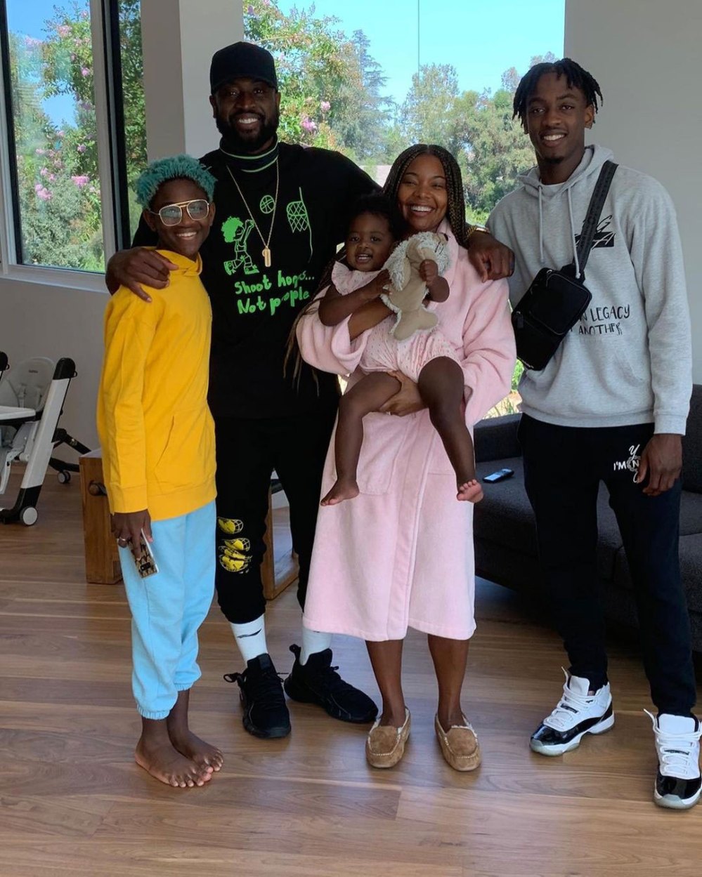 Dwyane Wade Kids React to Nude Instagram Post for 39th Birthday Gabrielle Union