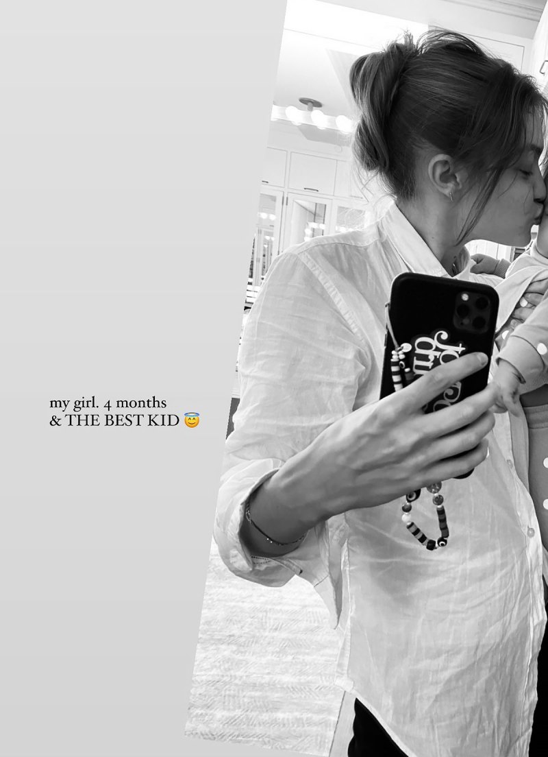 Gigi Hadid Kisses Her 4-Month-Old Daughter in Rare Selfie: ‘The Best Kid’