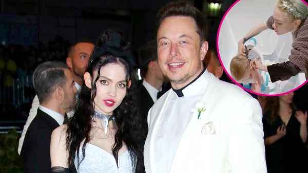 Grimes Gives Her and Elon Musk’s 8-Month-Old Son X AE X-II 1st Haircut p