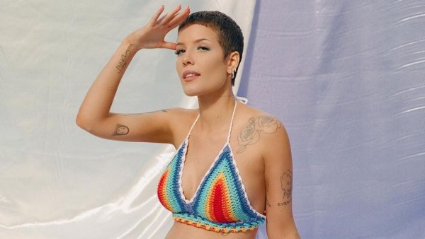 Halsey Pregnant Baby Bump