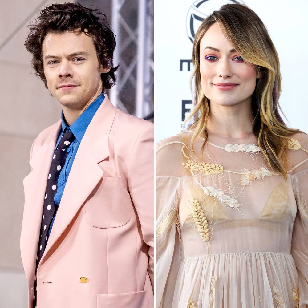 Harry Styles and Olivia Wilde twin in Gucci at Jeff Azoff's wedding