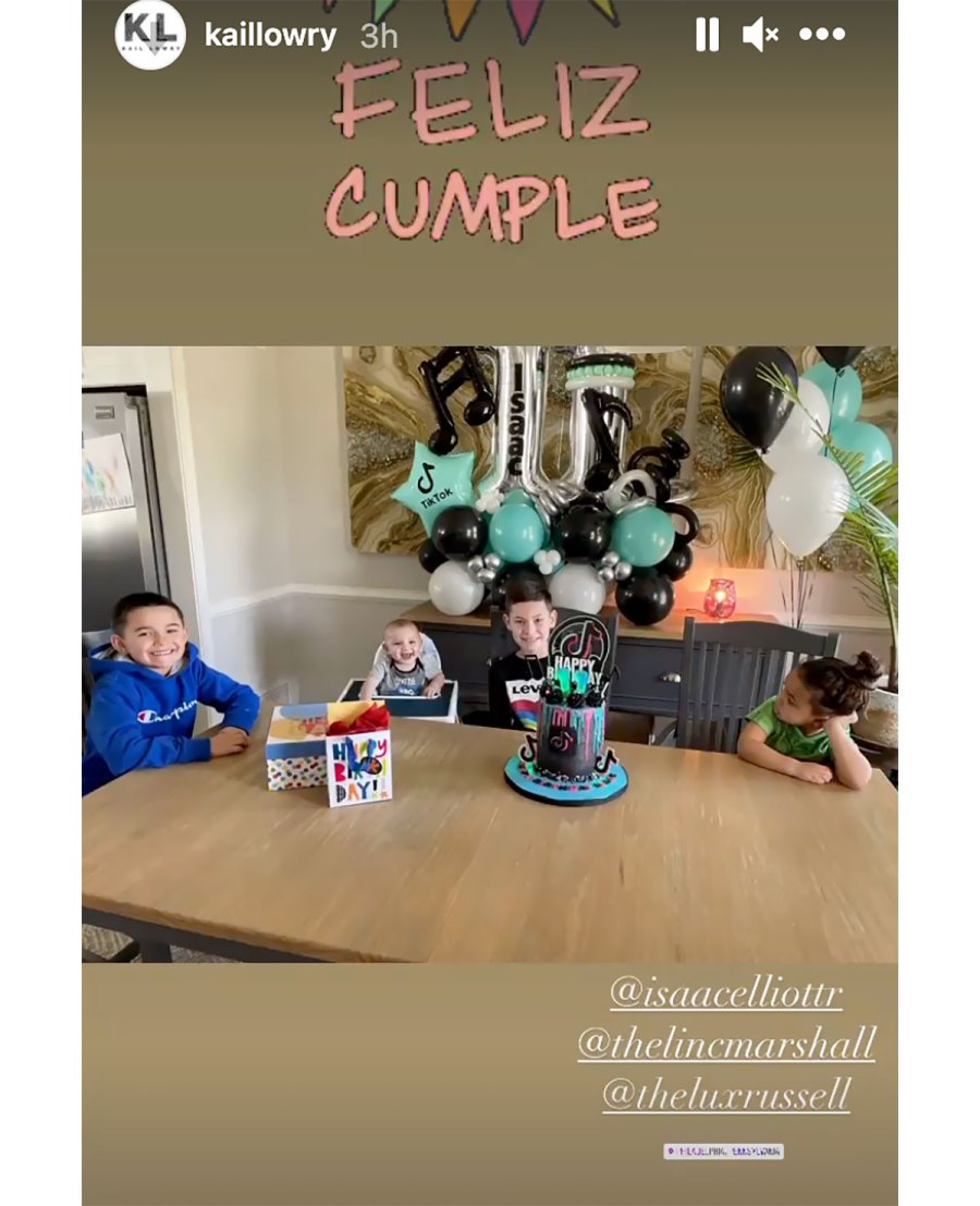 Inside Kailyn Lowry’s Son Isaac's TikTok-Themed 11th Birthday Party: Pics