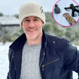 James Van Der Beek Magic Texas Snow Day