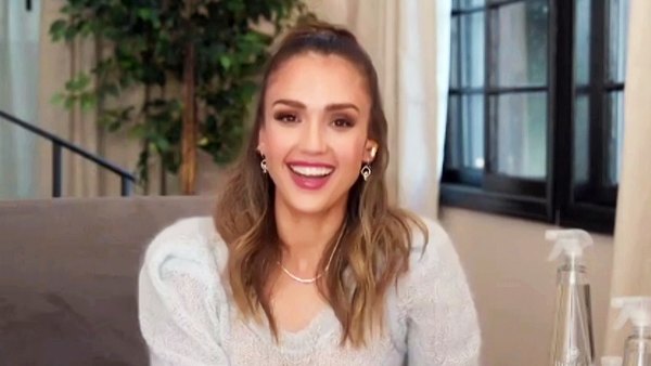 Jessica Alba on The Ellen DeGeneres Show Jessica Alba Watches Kids With Spy Cameras During Homeschooling Bickering and More