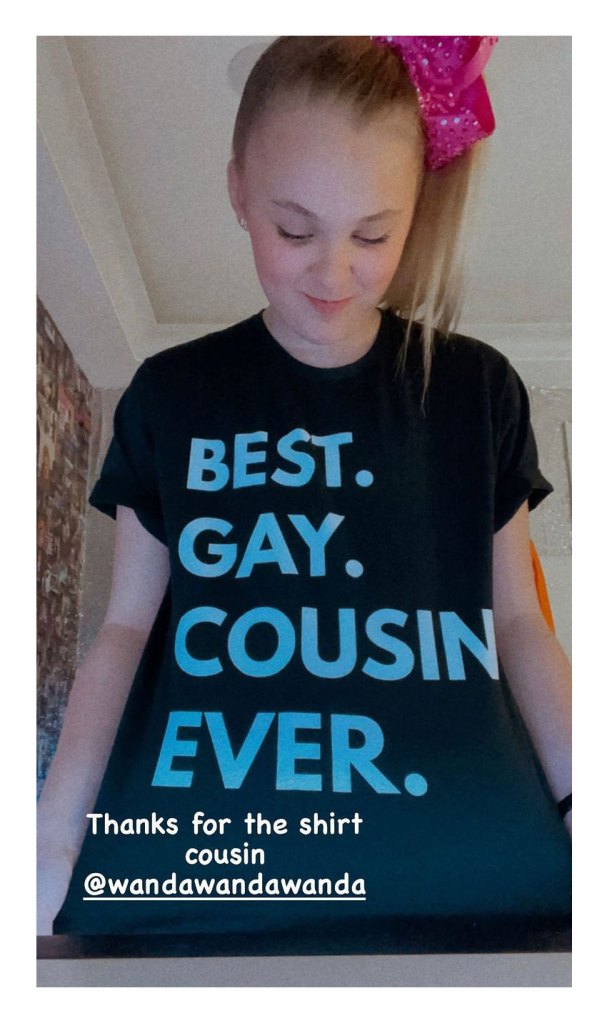 JoJo Siwa Best Gay Cousin Ever Shirt