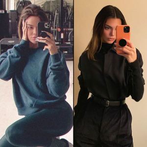 Khloe Kardashian Fans Mistake Her for Sister Kendall Jenner in Workout Selfie