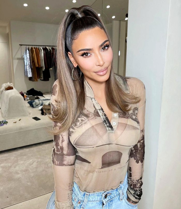 Kim Kardashian Debuts New Hairstyle Amid Kanye Marital Woes