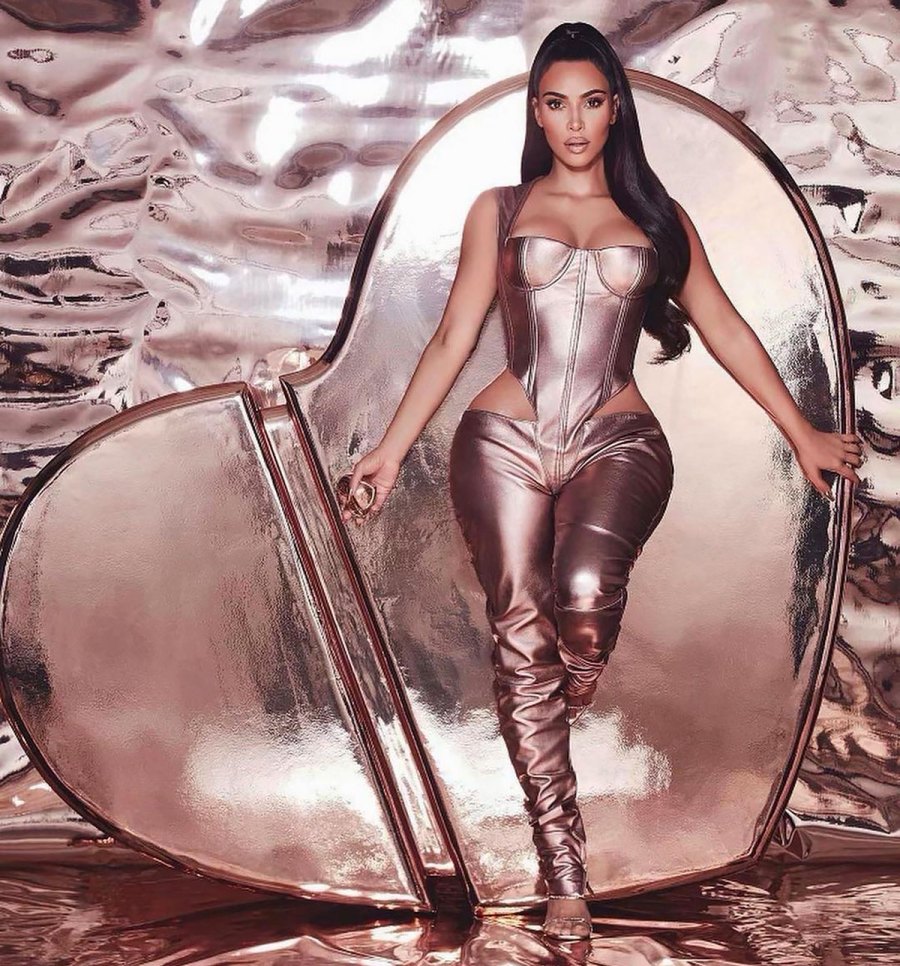 kkw metallic hearts