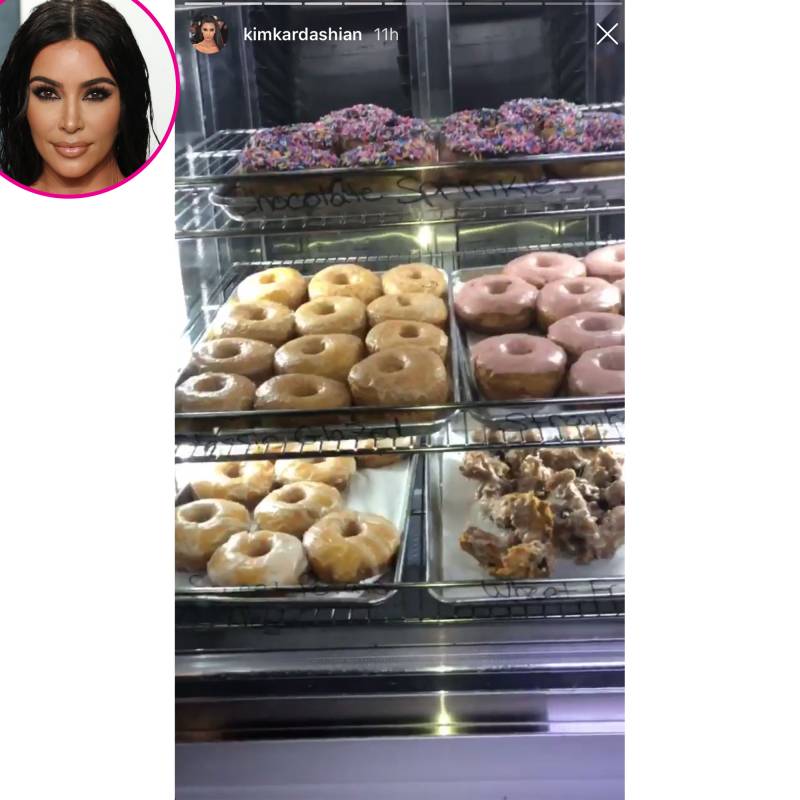 Kim Kardashian donuts