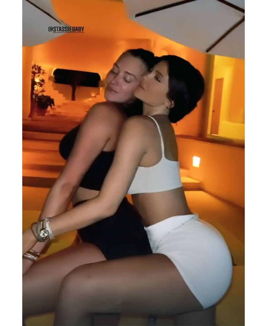 Kylie Jenner and BFF Stassie Karanikolaou Twerk in Matching Booty Shorts