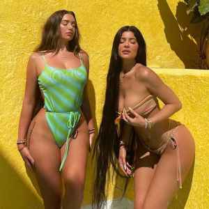 Kylie Jenner and BFF Stassie Karanikolaou Sizzle in Tiny Swimsuits