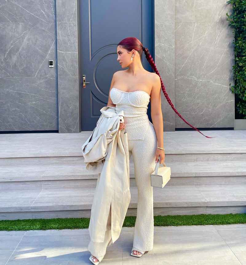 Kylie Jenner's Red Braid Is Seriously Epic