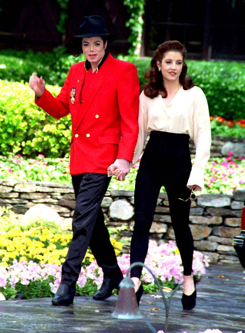 Late 1993 Engaged Michael Jackson and Lisa Marie Presley A Timeline of Their Brief Marriage