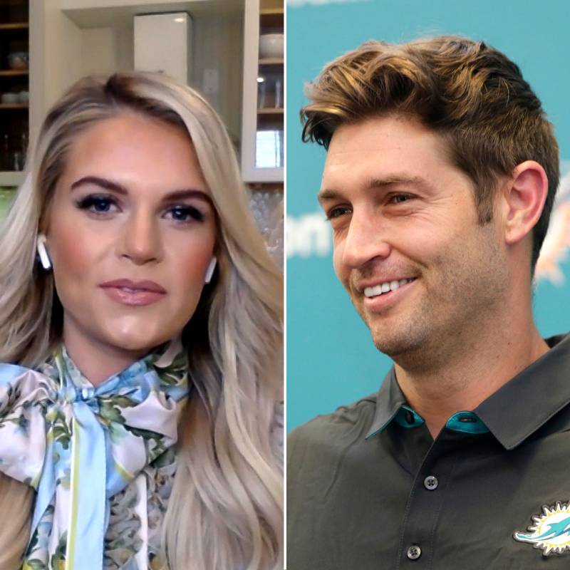 Madison LeCroy and Jay Cutler WWHL Dolphins