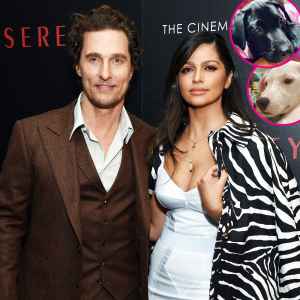 Matthew McConaughey and Camila Alves Adopted 2 Puppies Within 1 Week p