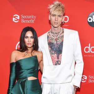 Megan Fox Sparks Engagement Rumors With Massive New Ring at Machine Gun Kelly’s SNL Rehearsal