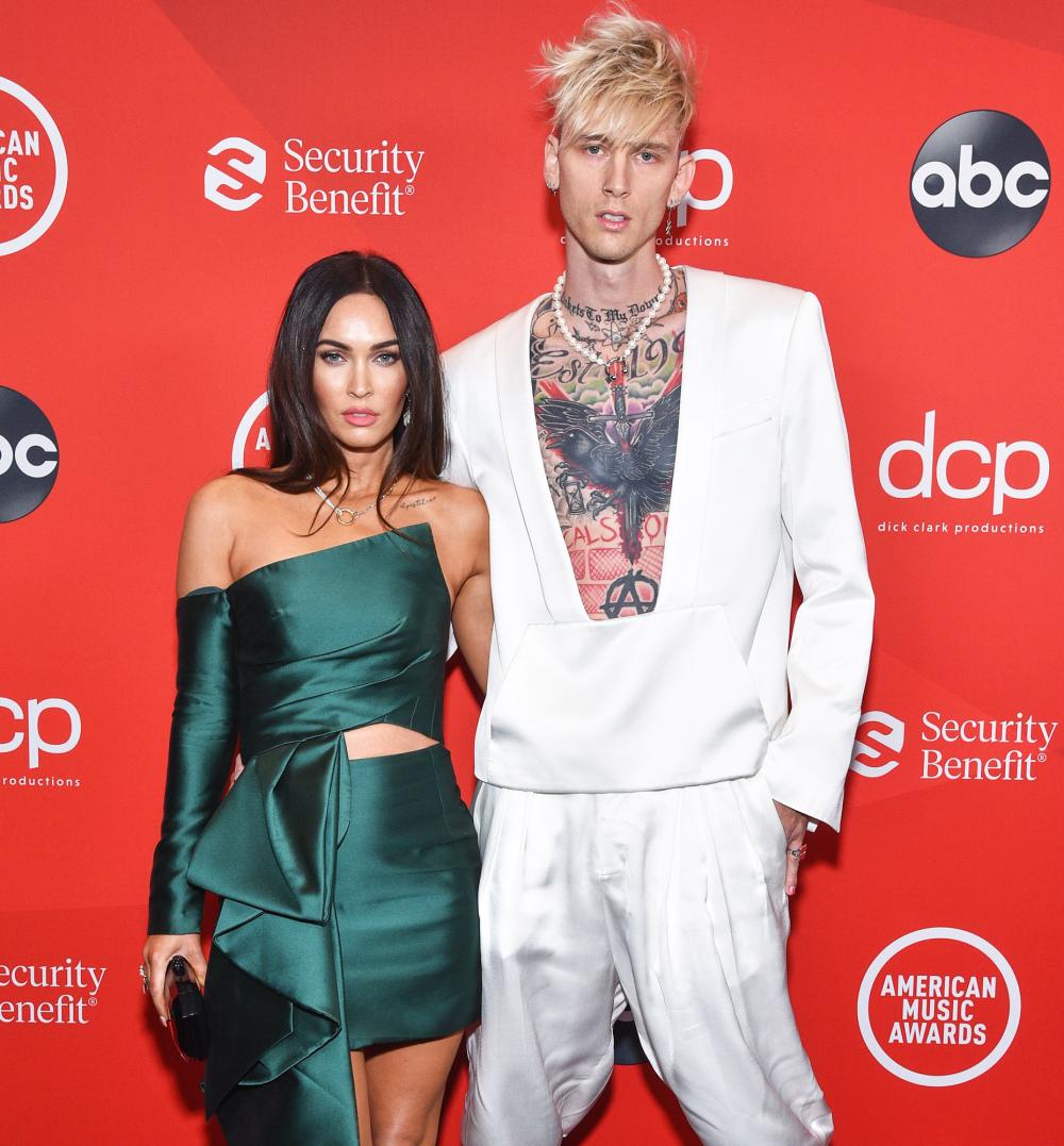 Megan Fox Sparks Engagement Rumors With Massive New Ring at Machine Gun Kelly’s SNL Rehearsal