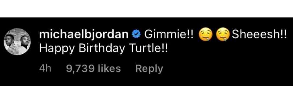 Michael B Jordan Flirts With Lori Harvey With Suggestive Instagram Comment