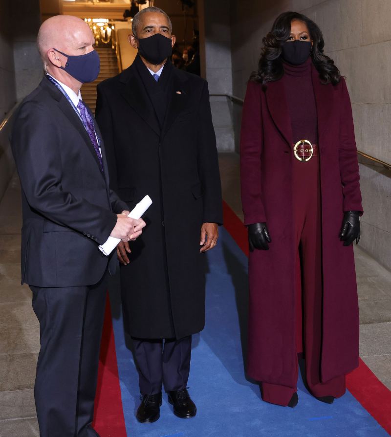 Michelle Obama Wears the Same Designer as Kamala Harris to the Inauguration