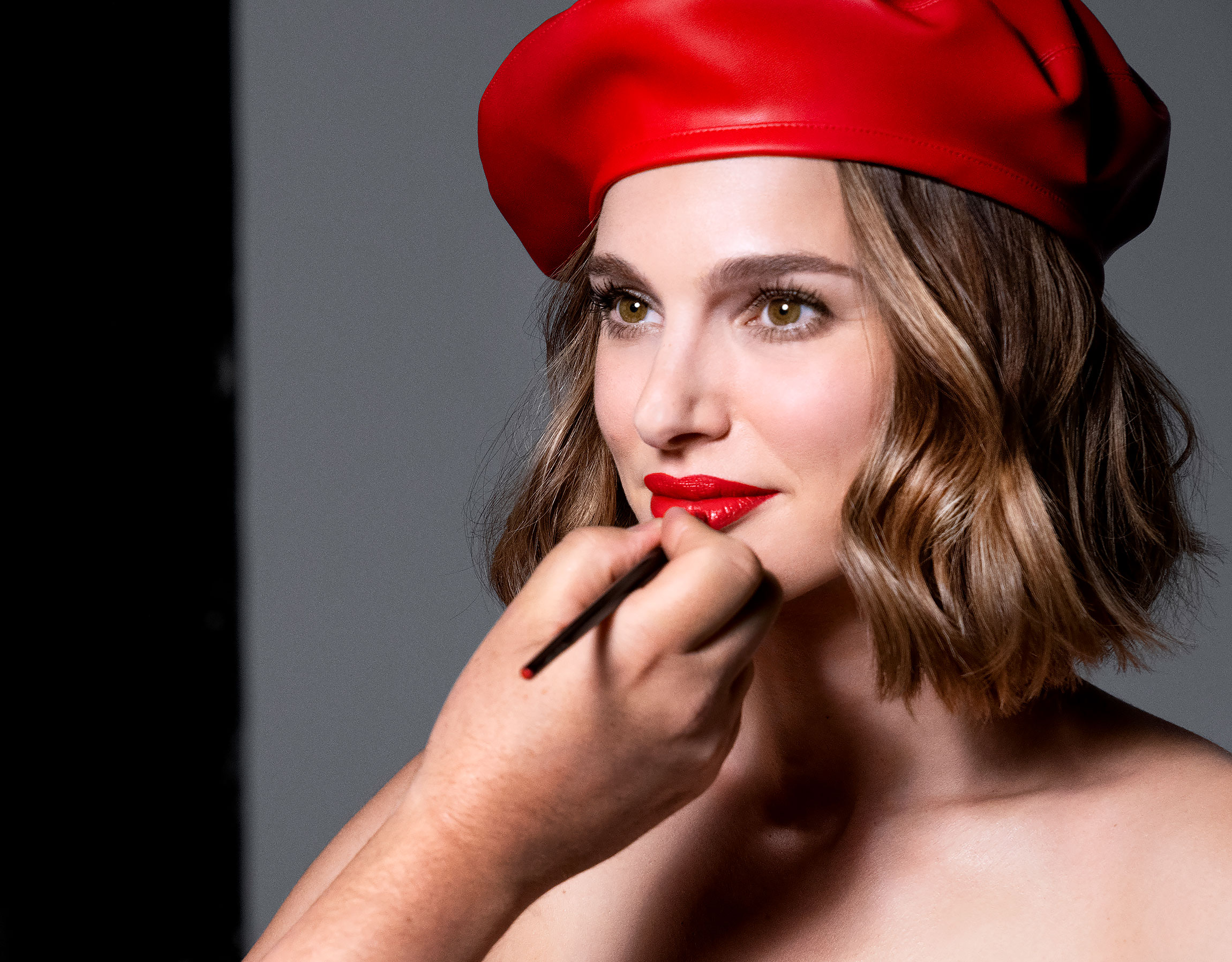 Natalie Portman Dior Lipstick Campaign 