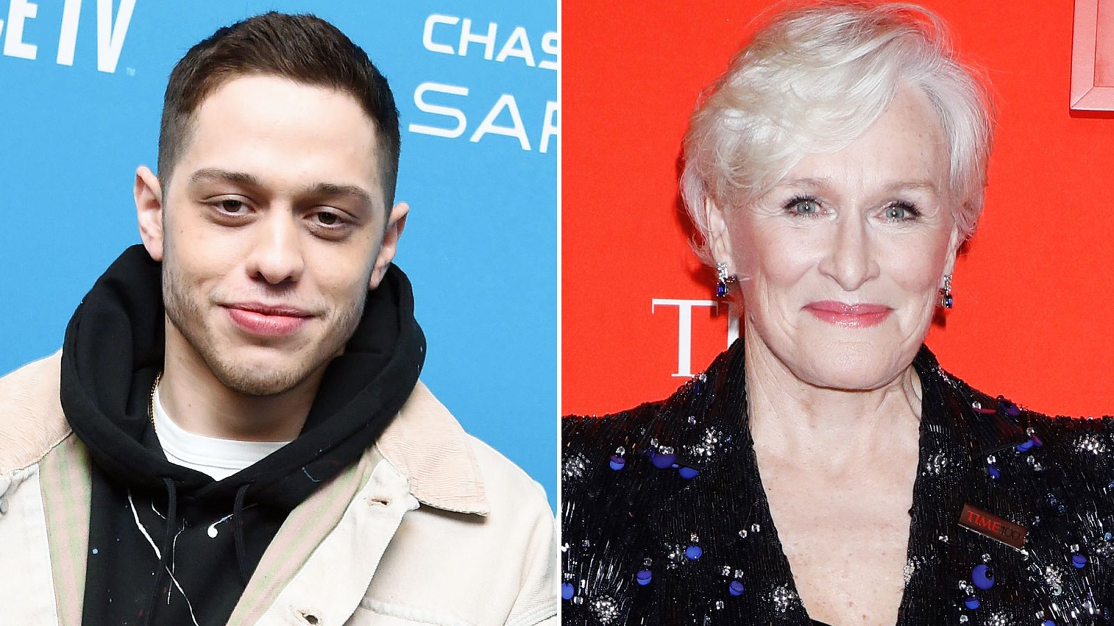 Pete Davidson Tells Glenn Close He Thought She Was British and More Hilarious Moments From New Interview