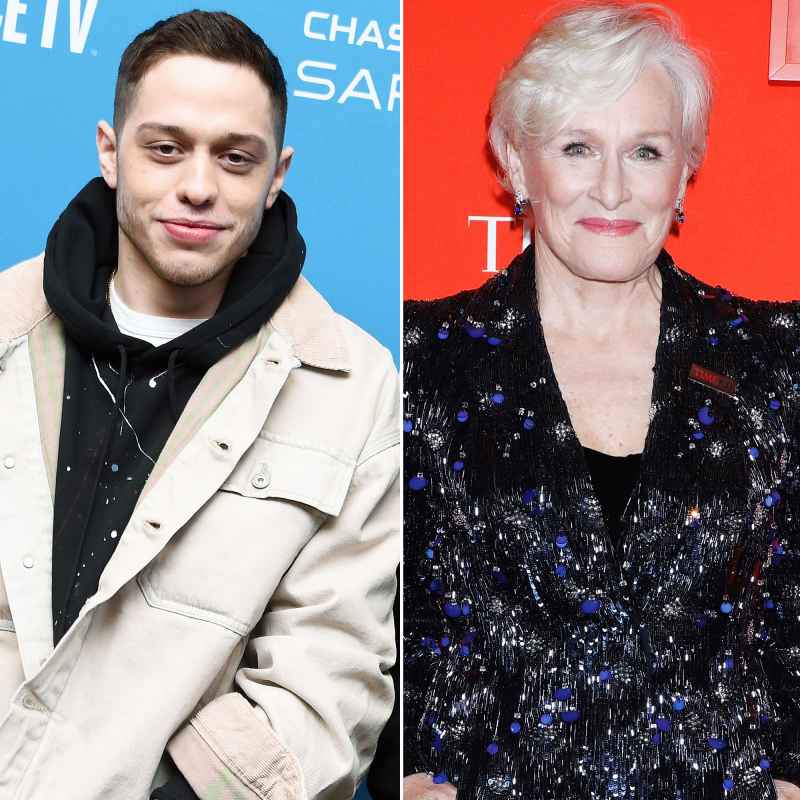Pete Davidson Tells Glenn Close He Thought She Was British and More Hilarious Moments From New Interview