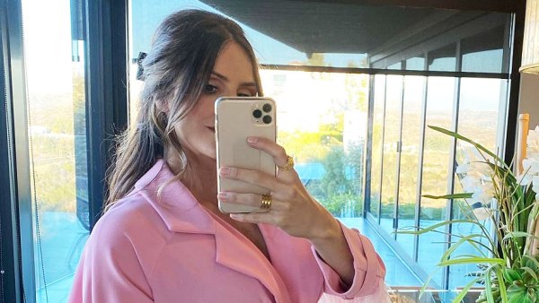 Pregnant Katharine McPhee Gives First Glimpse of Bare Baby Bump