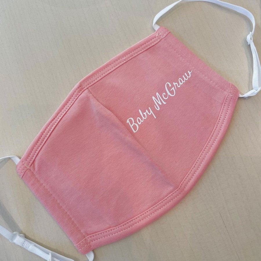 Pregnant Morgan Stewart Husband Jordan McGraw Surprises Her With Pandemic Baby Shower Mask