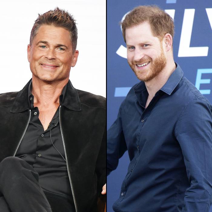 Rob Lowe Claims He Saw Prince Harry Sporting a Ponytail in Montecito Neighborhood