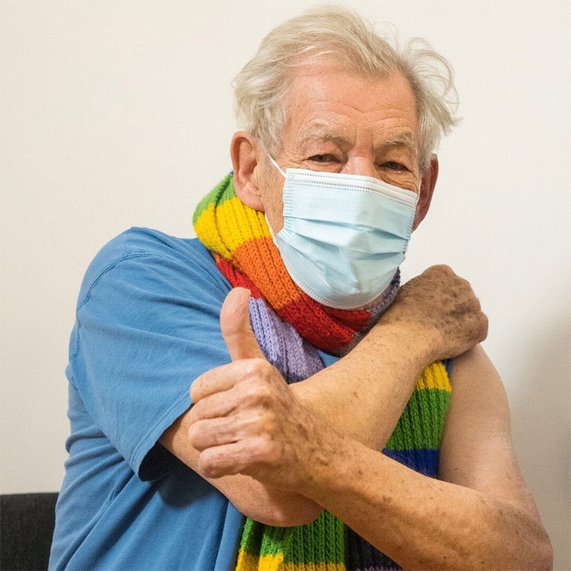 Ian McKellen Stars Whove Spoken Out About Getting COVID-19 Vaccine