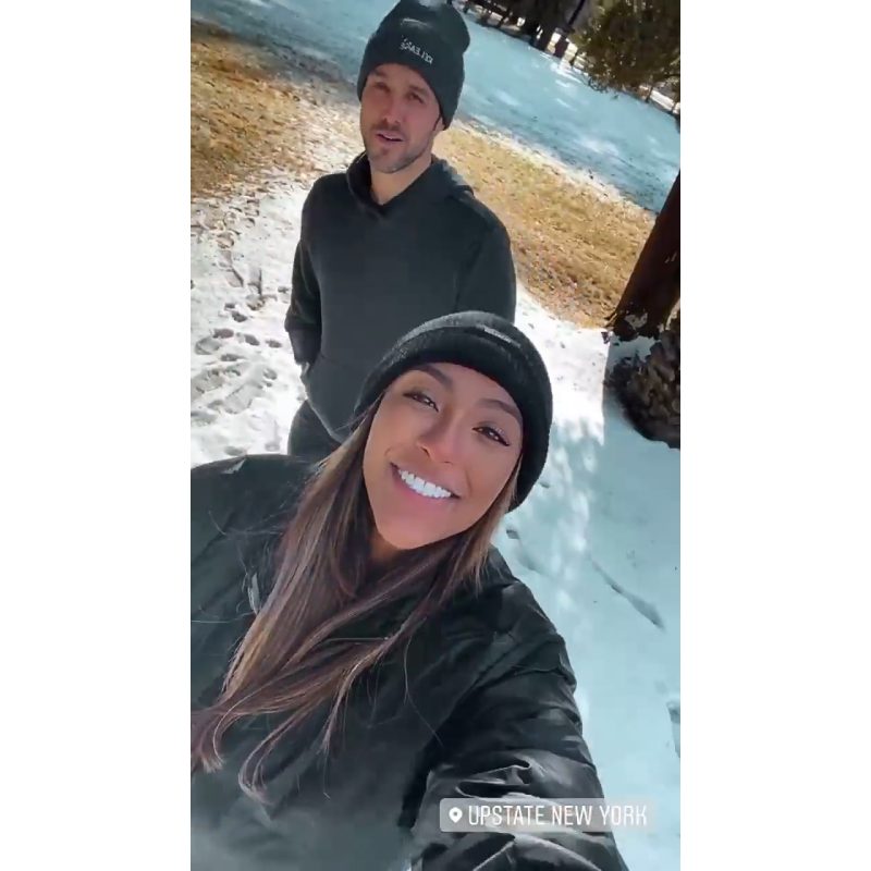 Tayshia Adams and Zac Clark Celebrate His 37th Birthday With a Road Trip to Upstate New York