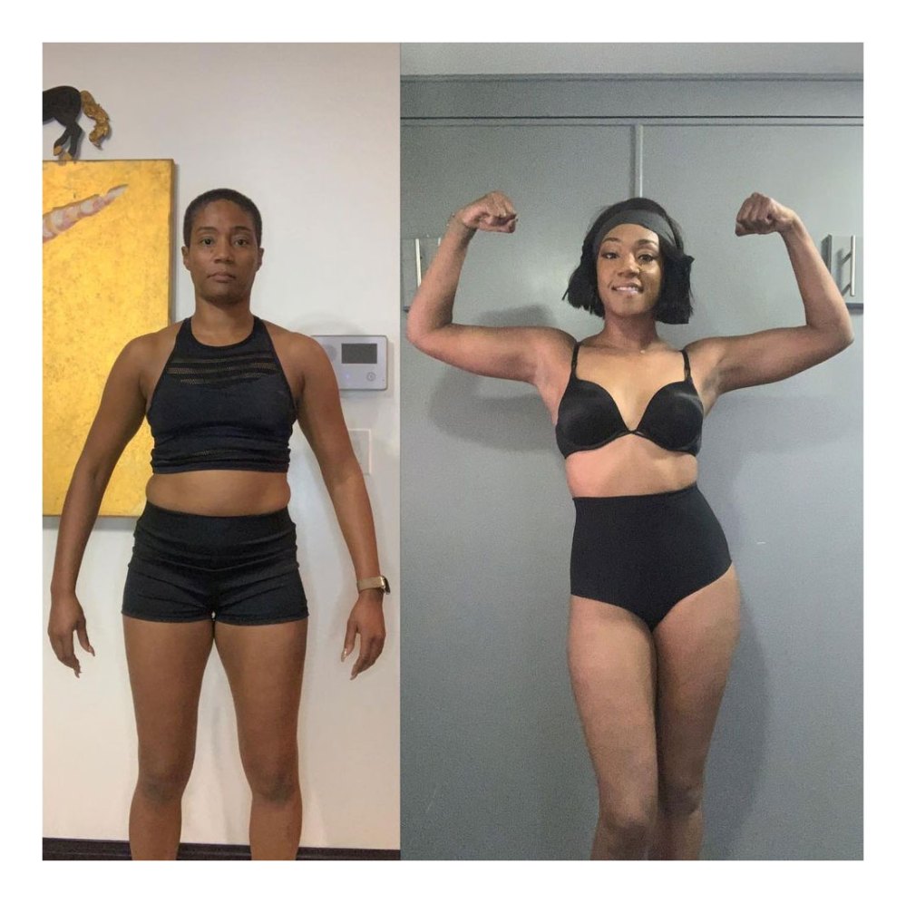 Tiffany Haddish Shows Off 30-Day Body Transformation Before and After
