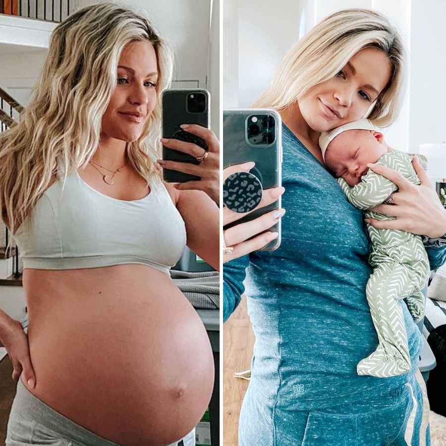 Witney Carson Postpartum body