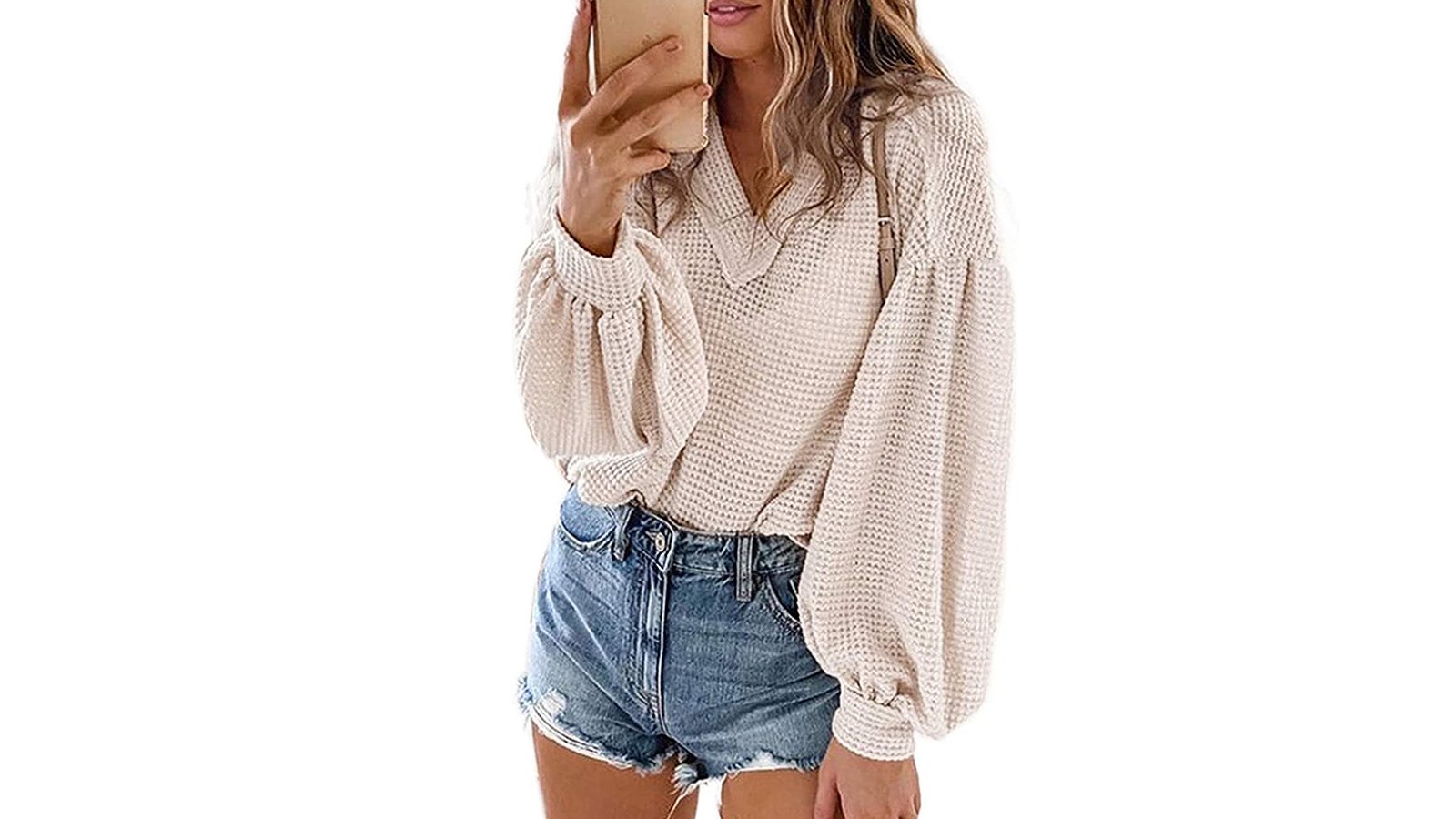 Asvivid Off-the-Shoulder Oversized Knit Pullover Sweater
