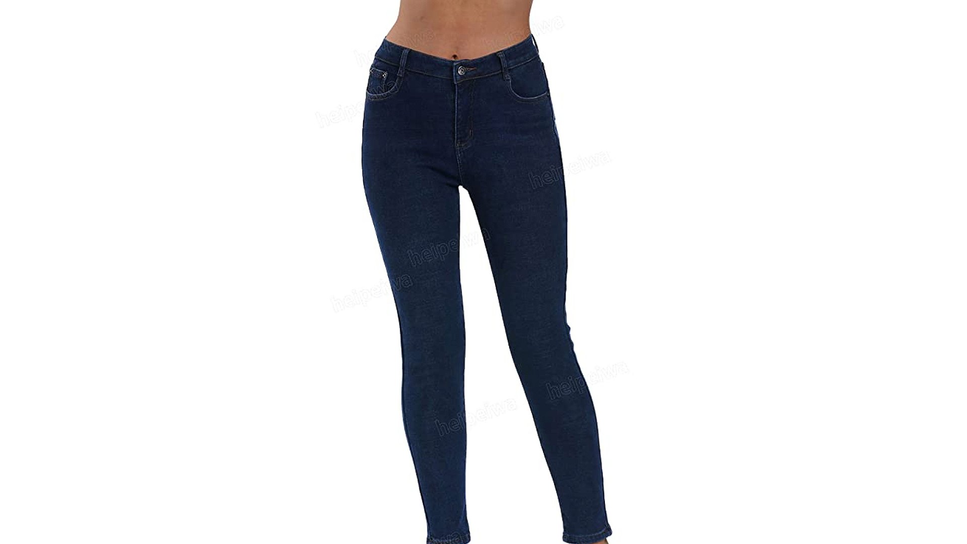 Heipeiwa Damen Thermo-Jeans – Gefüttert Mit Fleece, Hohe Taille, Skinny-Fit, Für Winter & Herbst Heipeiwa Damen Thermo-Jeans – Gefüttert Mit Fleece, Hohe Taille, Skinny-Fit, Für Winter & Herbst