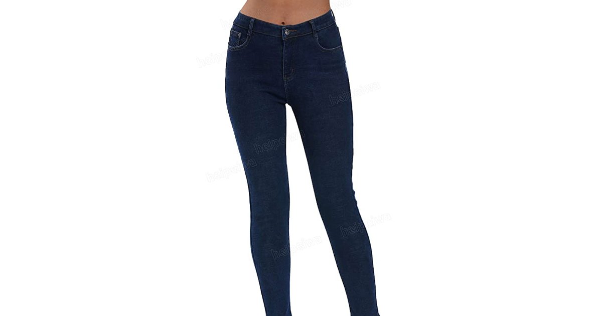 heipeiwa Women's Fleece Lined Winter Jeans Thermal Stretch Warm Flannel Skinny  Denim Pants at  Women's Jeans store