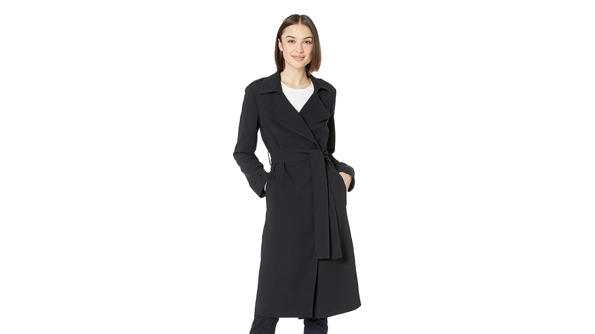 Lark & Ro Women’s Lightweight Trench Coat