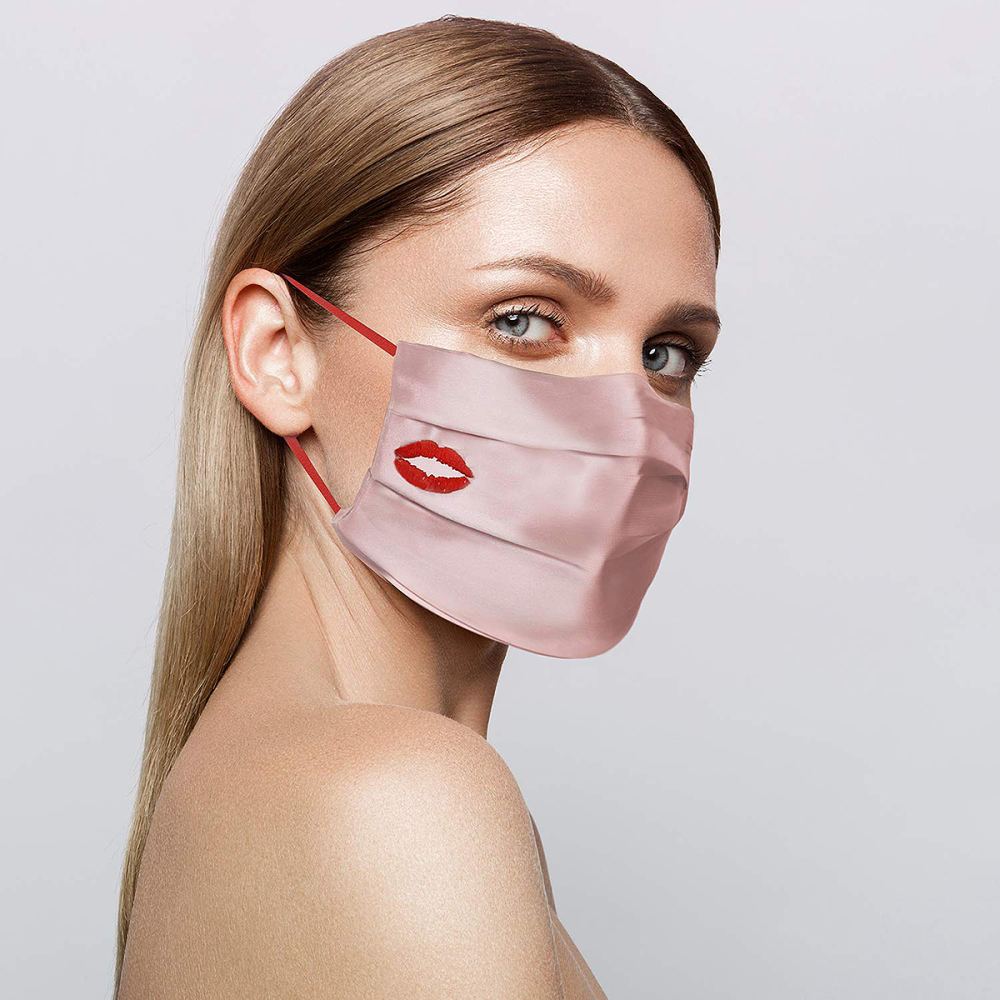 slip Silk Double-Sided Face Covering